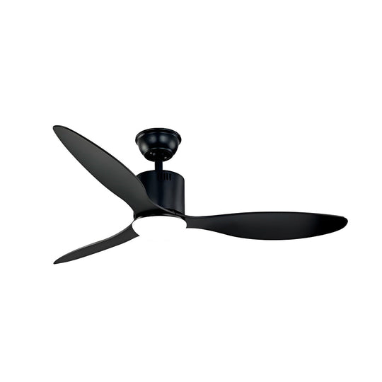 3-Blade Modern Ceiling Fan with Dimmable LED Light and Remote Control