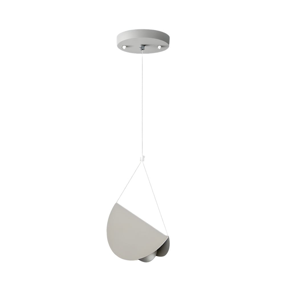 Minimalist White Glider Pendant Light – 1/3/6 Heads
