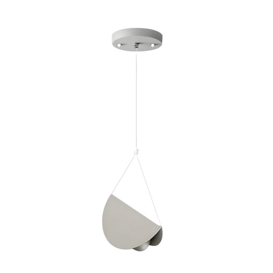 Minimalist White Glider Pendant Light – 1/3/6 Heads