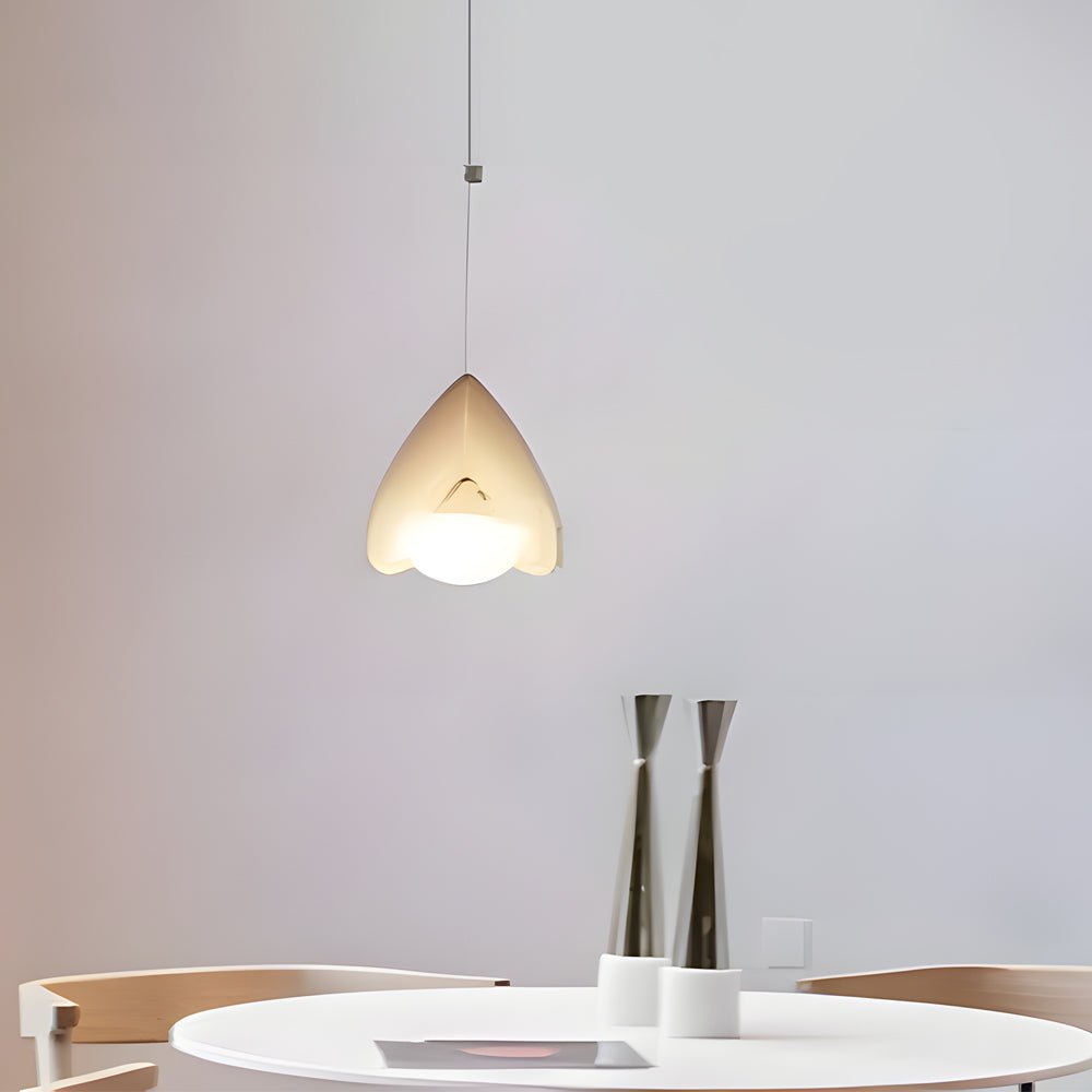 Minimalist White Glider Pendant Light – 1/3/6 Heads