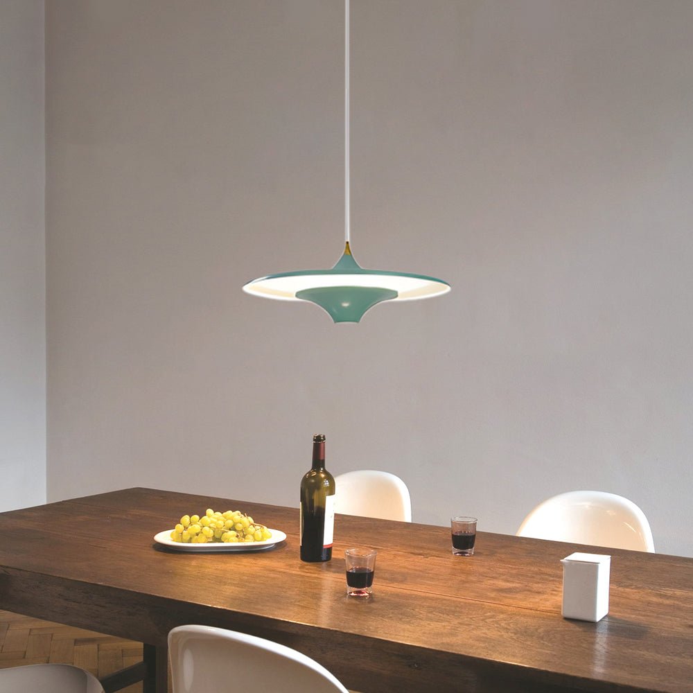 13.8" UFO LED Pendant Light – Spaceship-Inspired Design