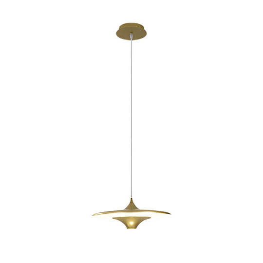 13.8" UFO LED Pendant Light – Spaceship-Inspired Design