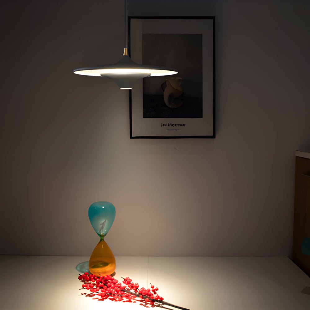 13.8" UFO LED Pendant Light – Spaceship-Inspired Design