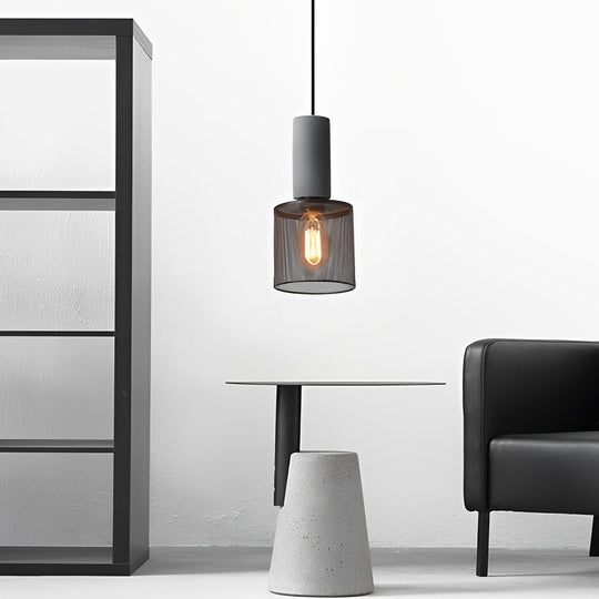 Creative Metal Meshed Black Industrial Style Pendant Light Chandelier