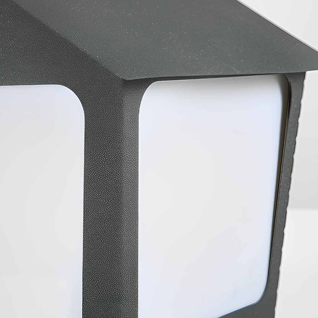 Cottage Shaped LED Waterproof Solar Fence Post Light