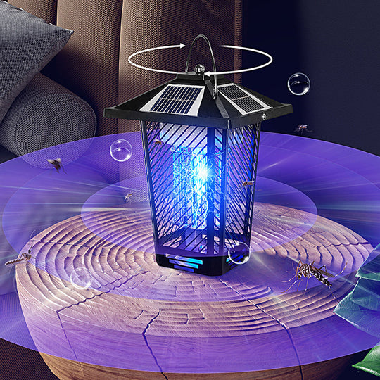 360° Multifunctional Solar Mosquito Killer Lamp with Waterproof Dual Lighting Modes