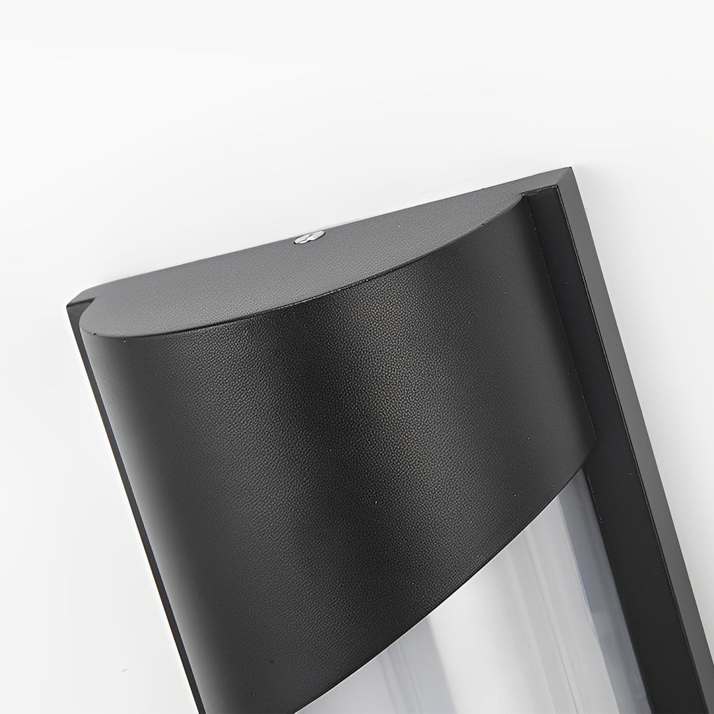 Creative Waterproof LED Modern Black Outdoor Wall Sconce Light