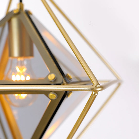 Creative Geometric Glass Modern Minimalist Island Pendant Light