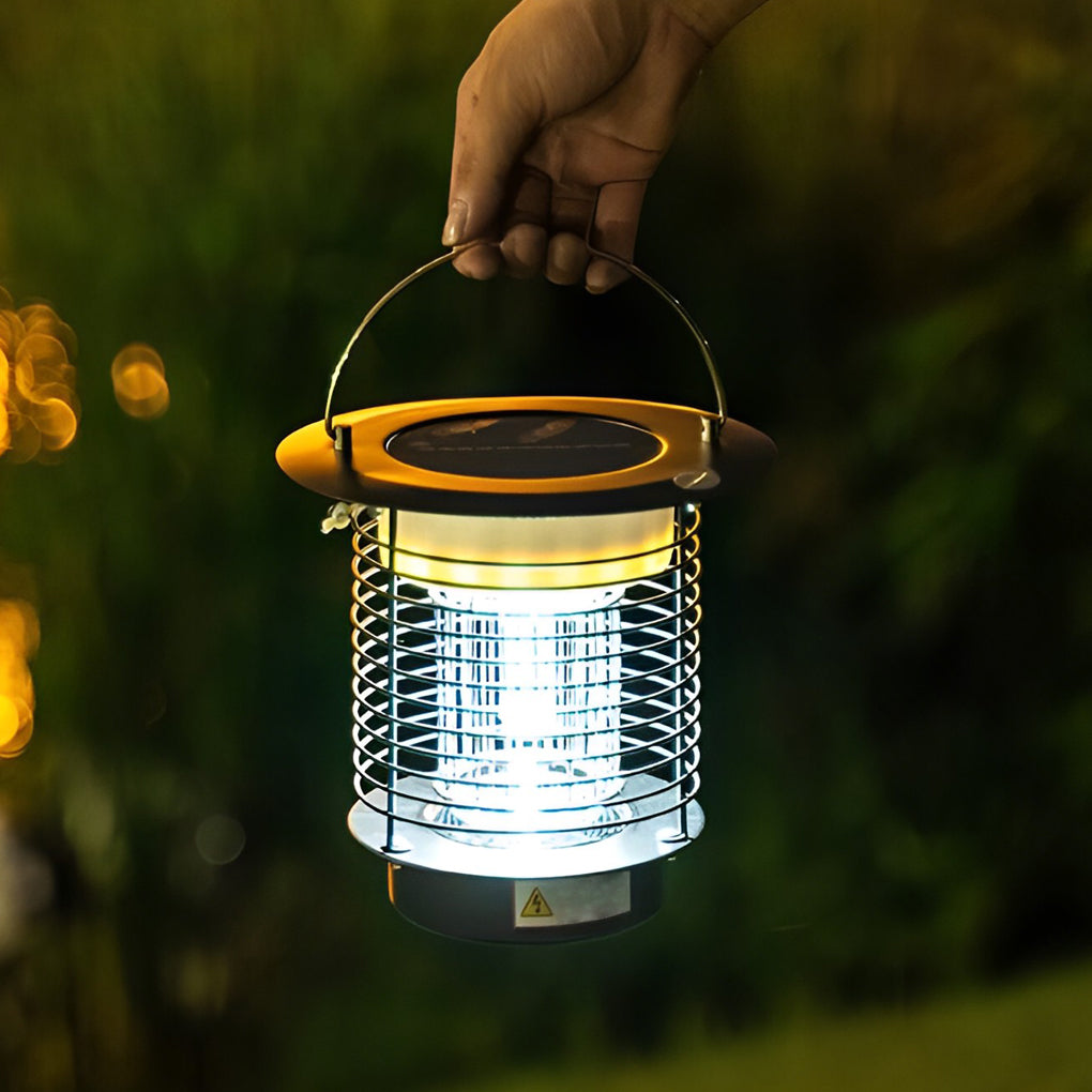 Advanced Solar Powered Mosquito Killer Lamp Eco Friendly Garden Light