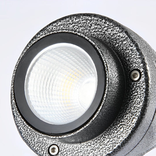 Round Adjustable LED Outdoor Spotlights – Waterproof