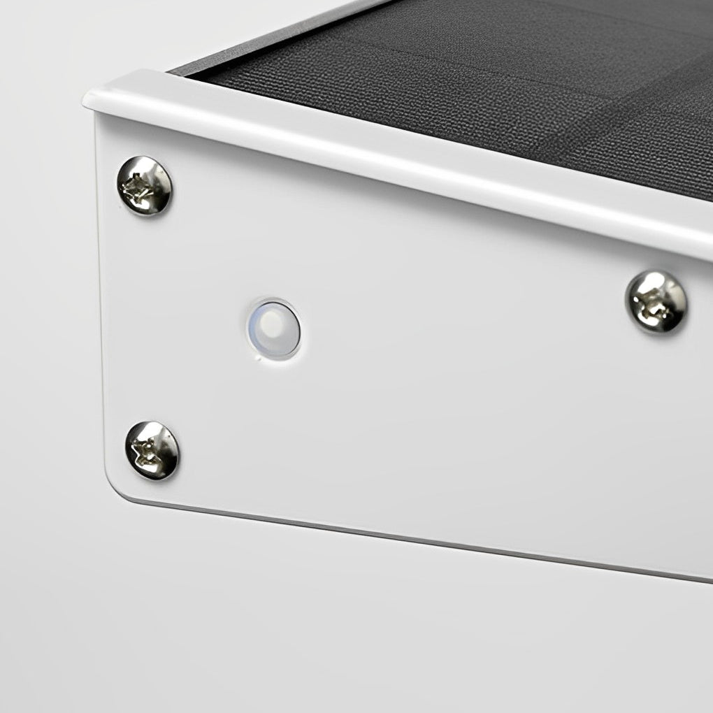 Rectangular Adjustable Waterproof LED Solar Wall Lamp