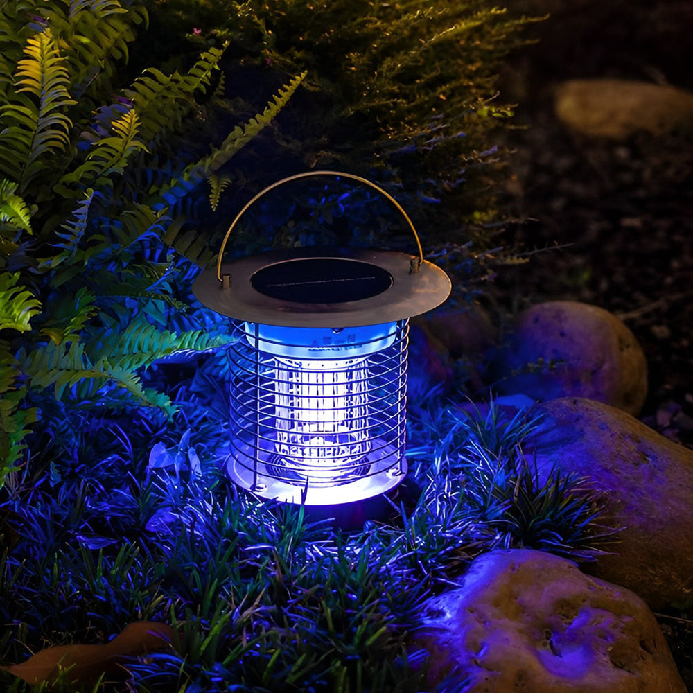 Advanced Solar Powered Mosquito Killer Lamp Eco Friendly Garden Light