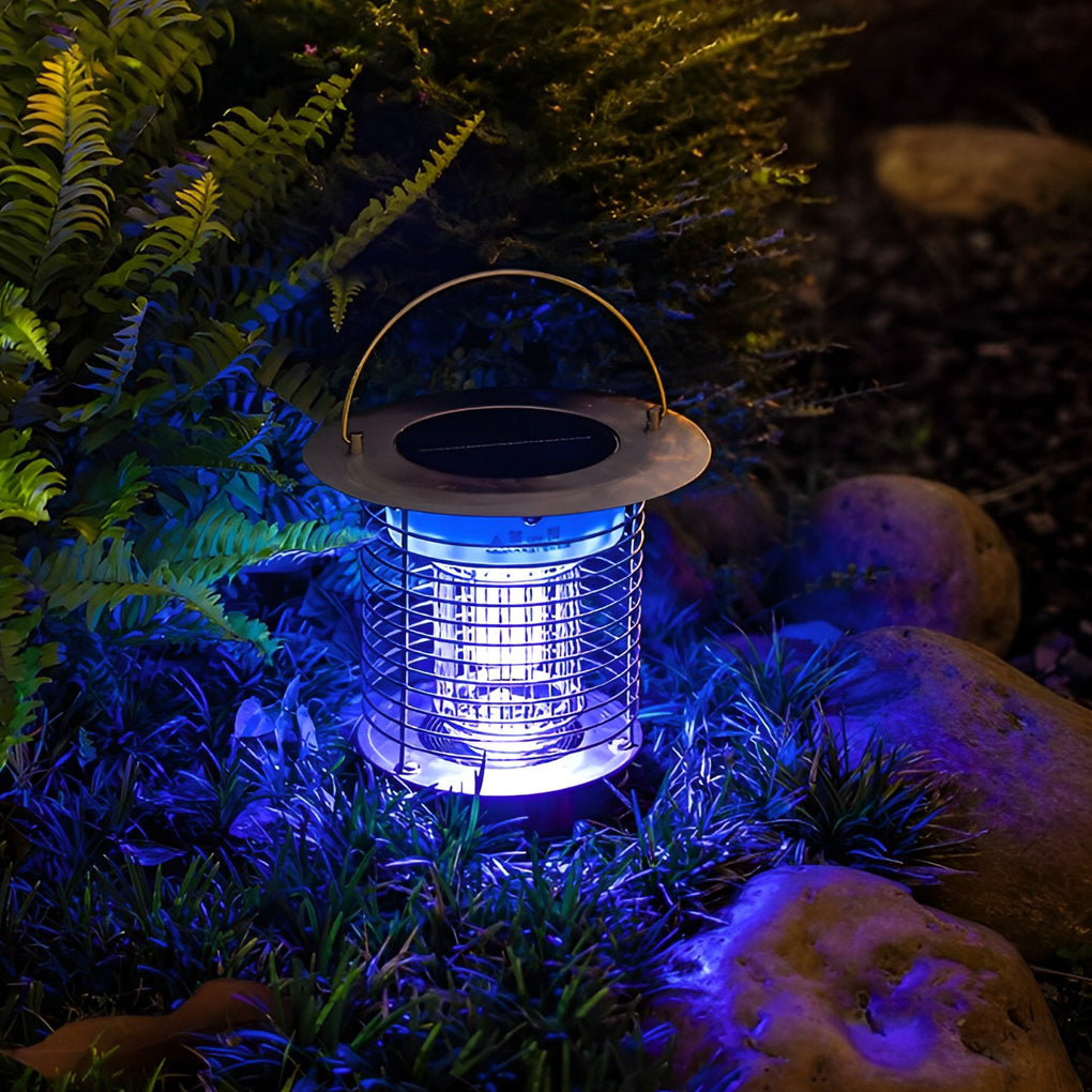 Advanced Solar Powered Mosquito Killer Lamp Eco Friendly Garden Light