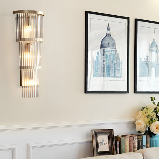 Creative Crystal Warm Light Nordic Wall Lamp