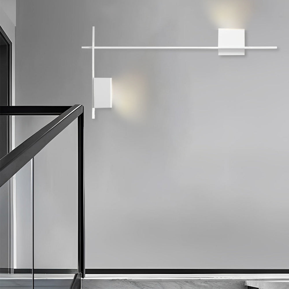 Square Strip Three Step Dimming Nordic LED Wall Lamp