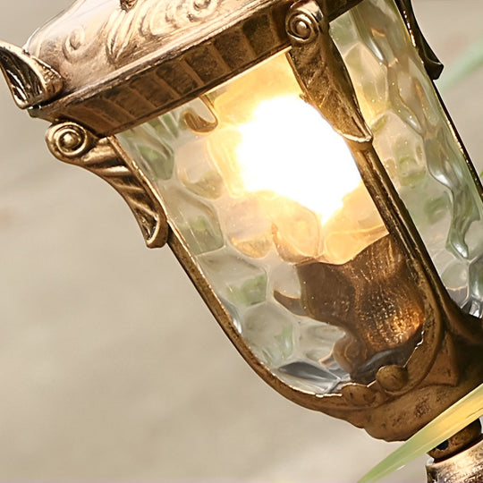 European Style Waterproof Outdoor Lawn Lamp Elegant Pathway Lighting