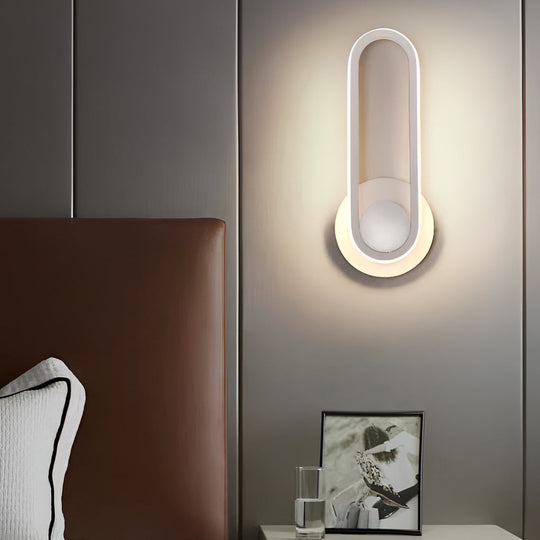 330° Rotatable Rounded Rectangular LED Nordic Wall Lamp