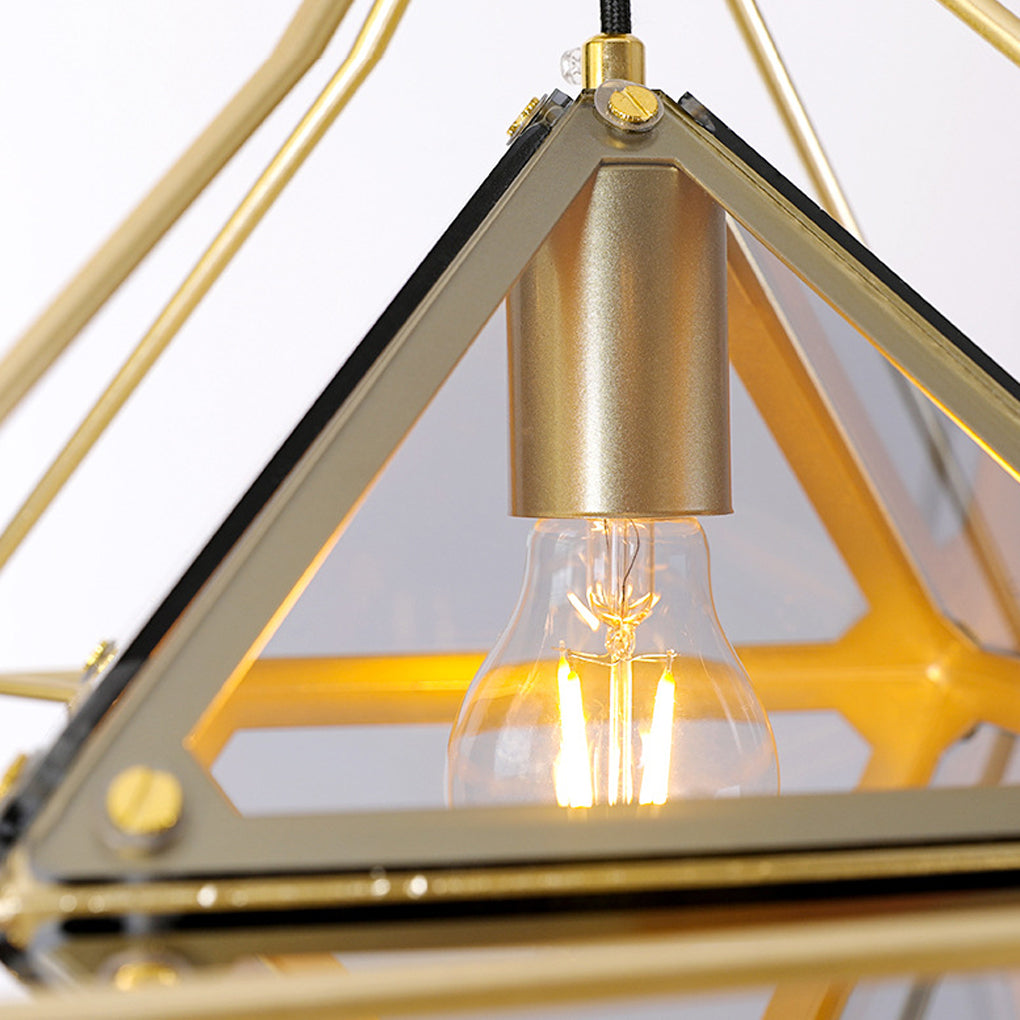 Creative Geometric Glass Modern Minimalist Island Pendant Light