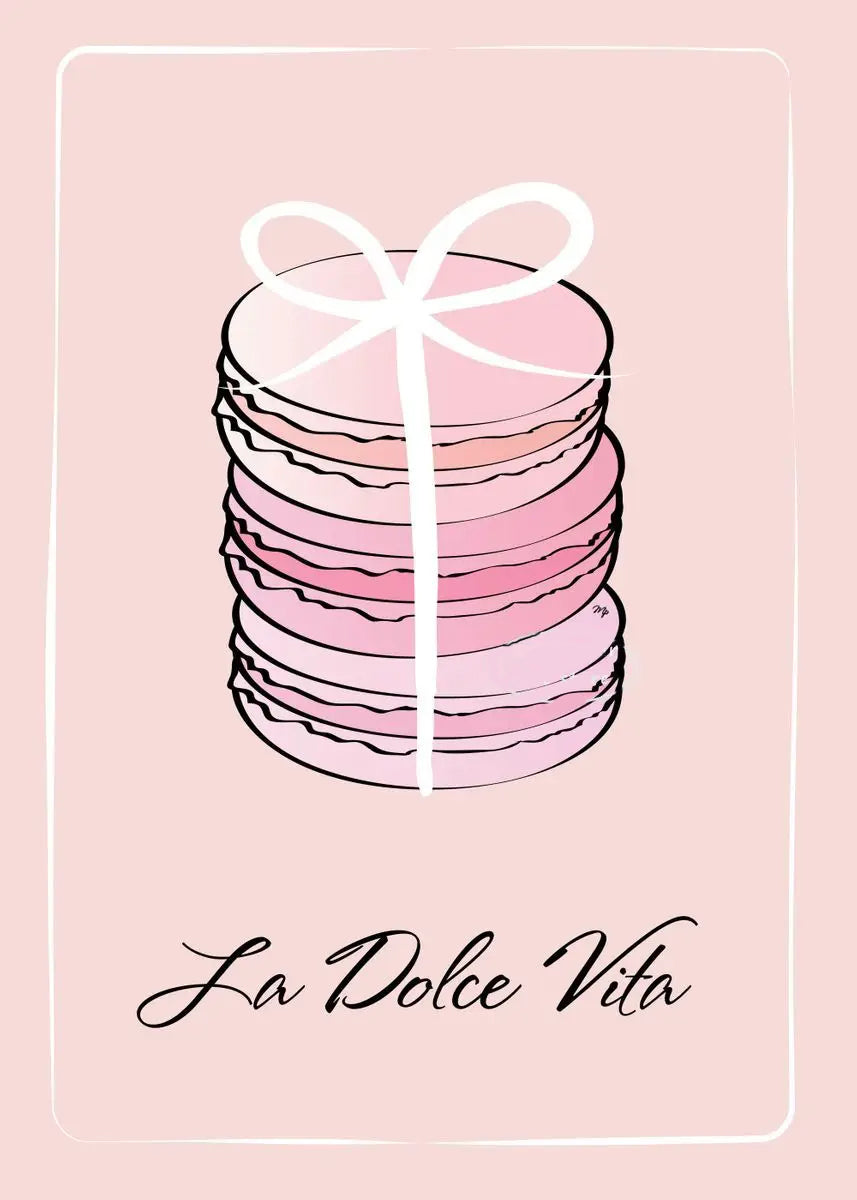 Ciao Minimal Typographic Canvas Wall Art Print