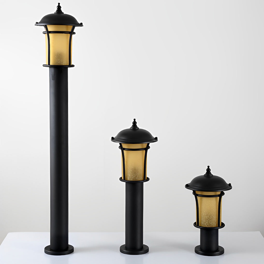 Classic Old England Style Waterproof LED Garden Lamp