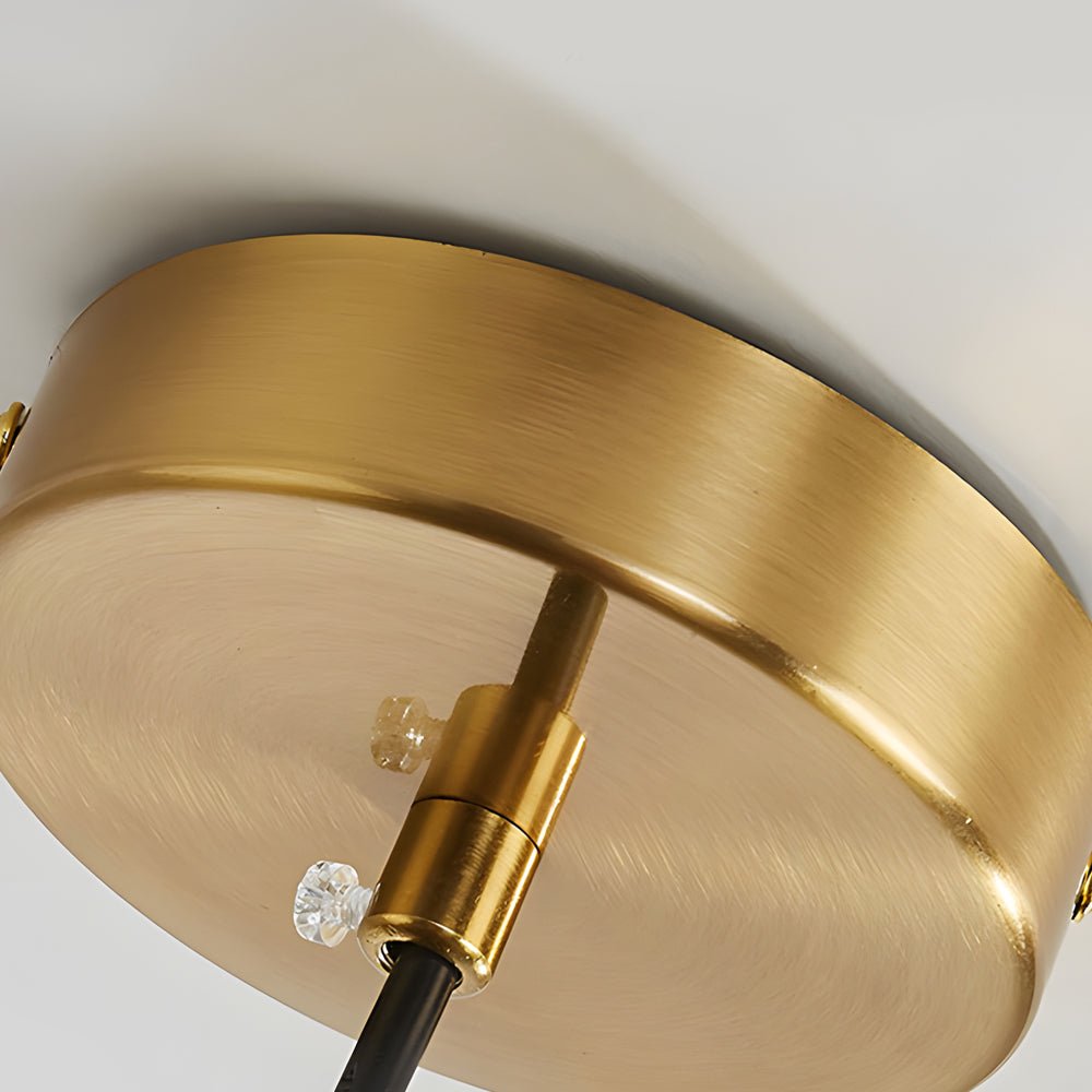 Japanese Style Round Wood LED Pendant Light – 15.7"
