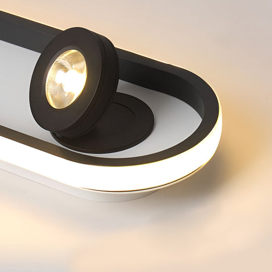 Rounded Rectangular – LED Adjustable Spotlight Modern Ceiling Light