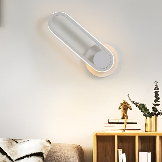 330° Rotatable Rounded Rectangular LED Nordic Wall Lamp