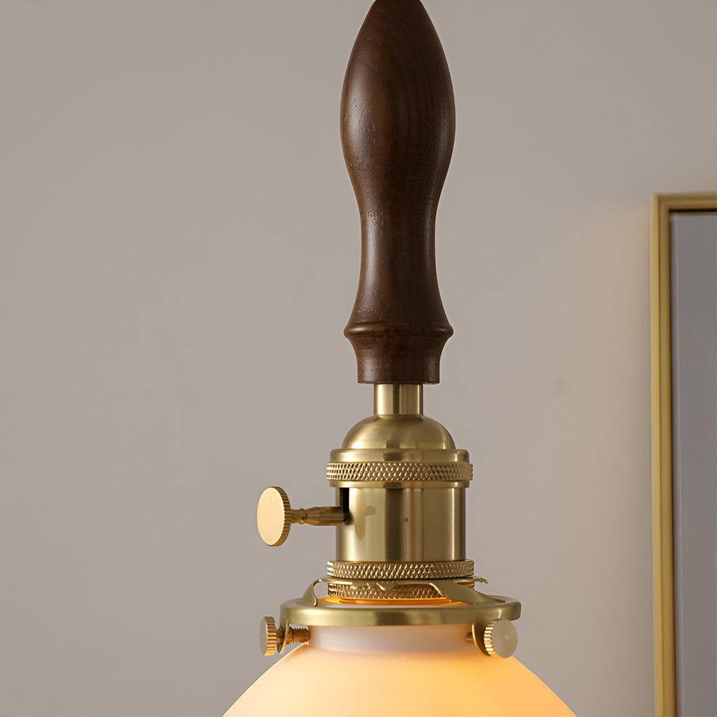 Creative Ceramic Copper LED 12W Nordic Pendant Light or Plug-in Wall Lamp