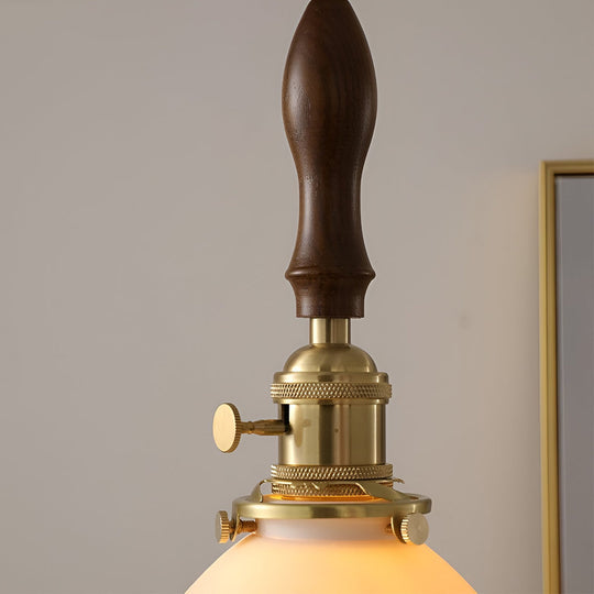 Creative Ceramic Copper LED 12W Nordic Pendant Light or Plug-in Wall Lamp