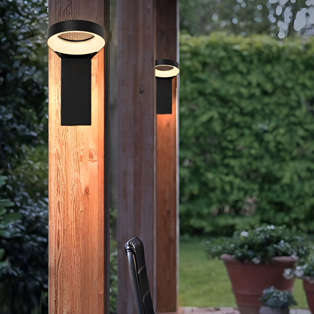 18W LED Ring Outdoor Wall and Pathway Light
