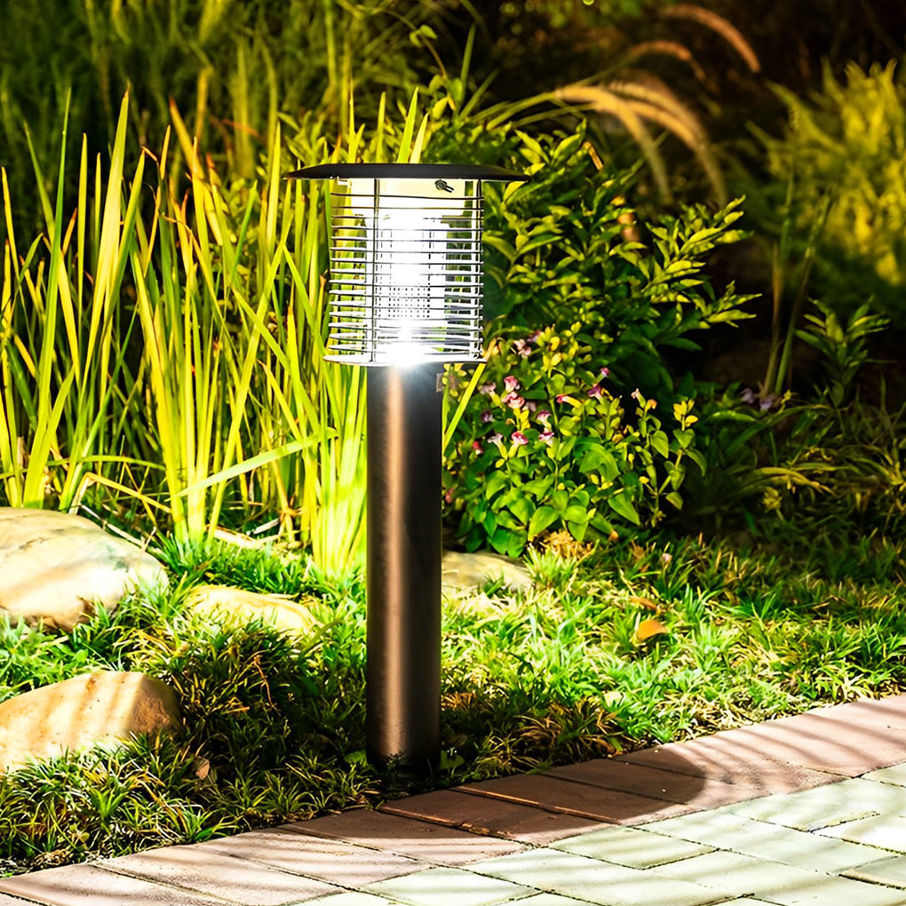 Advanced Solar Powered Mosquito Killer Lamp Eco Friendly Garden Light