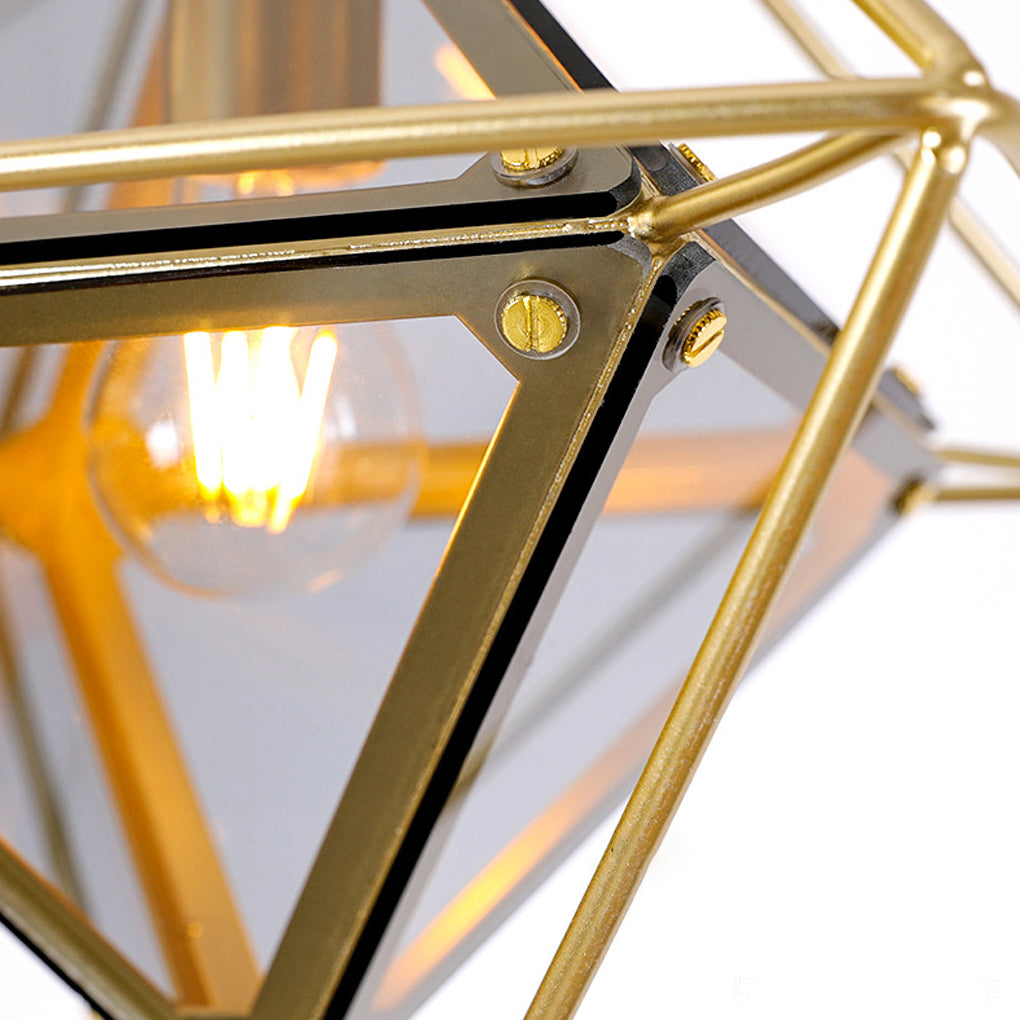 Creative Geometric Glass Modern Minimalist Island Pendant Light