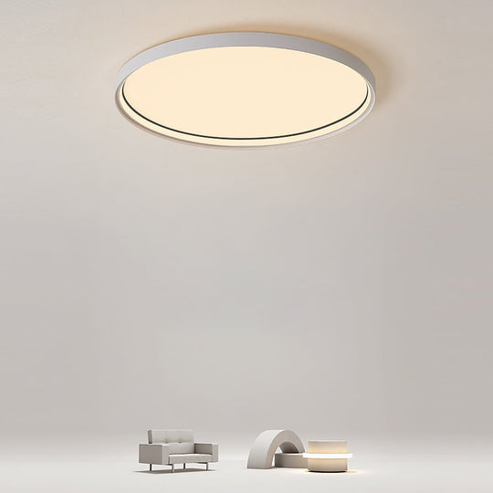 16" Single LED Acrylic Circle Flush Mount Light