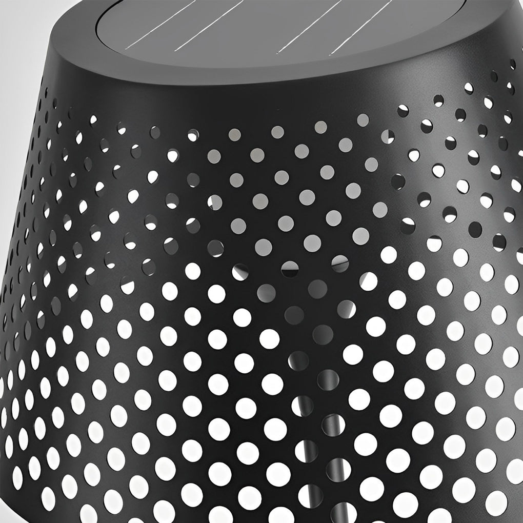 1-Light Mesh Outdoor Floor Lamp