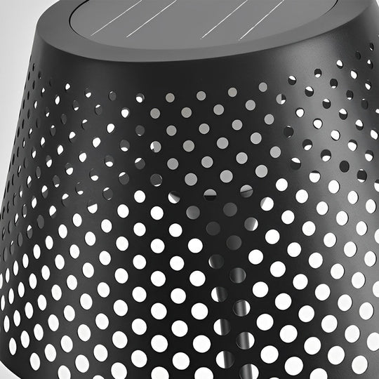 1-Light Mesh Outdoor Floor Lamp