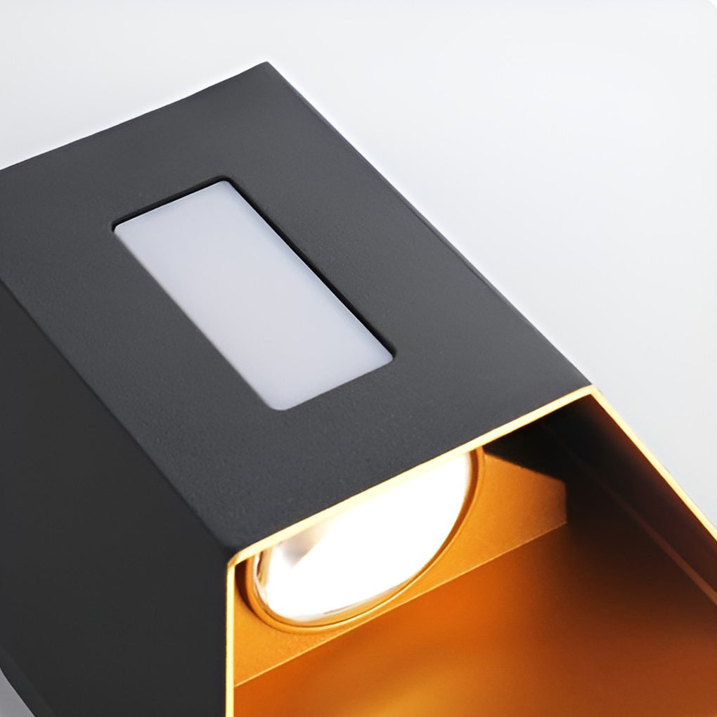 Waterproof LED Up and Down Wall Lamp Modern Outdoor Wall Sconce