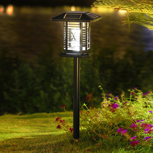 360° Multifunctional Solar Mosquito Killer Lamp with Waterproof Dual Lighting Modes
