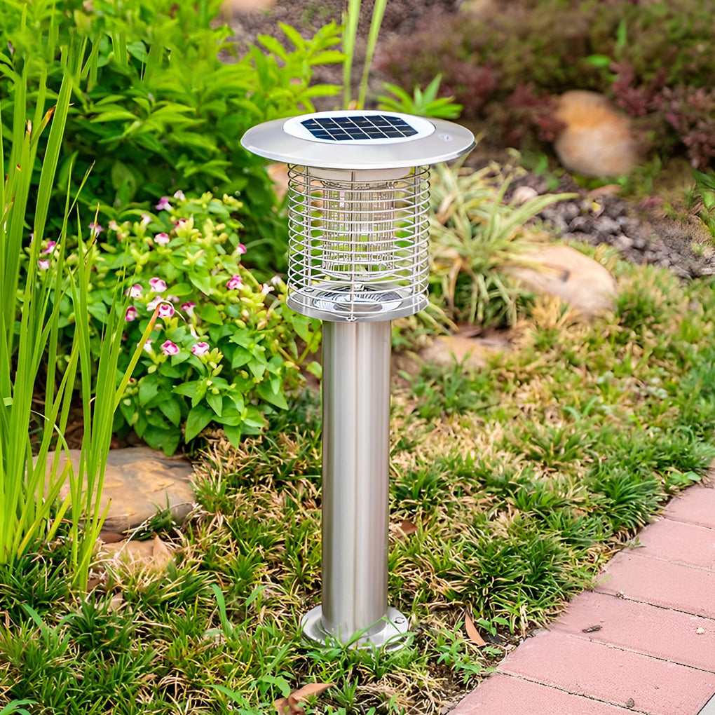Advanced Solar Powered Mosquito Killer Lamp Eco Friendly Garden Light