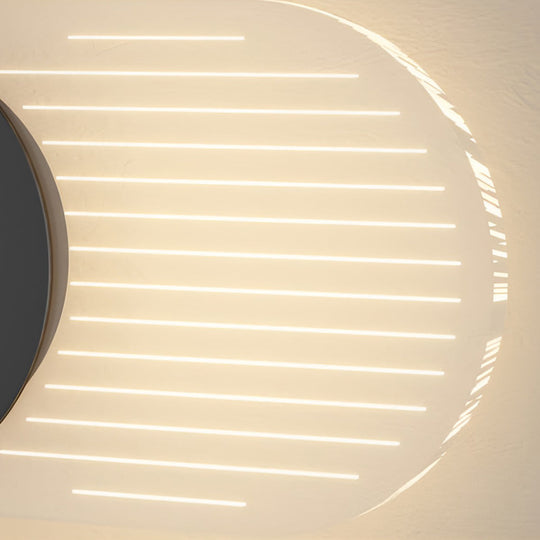 Creative Clock Shaped Nordic LED Wall Lamp