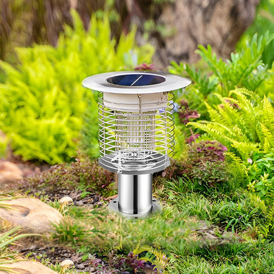 Advanced Solar Powered Mosquito Killer Lamp Eco Friendly Garden Light