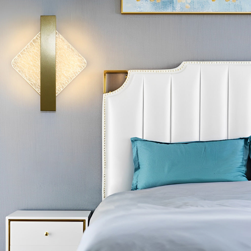 Round Square Semicircle LED Nordic Bedside Wall Lamp