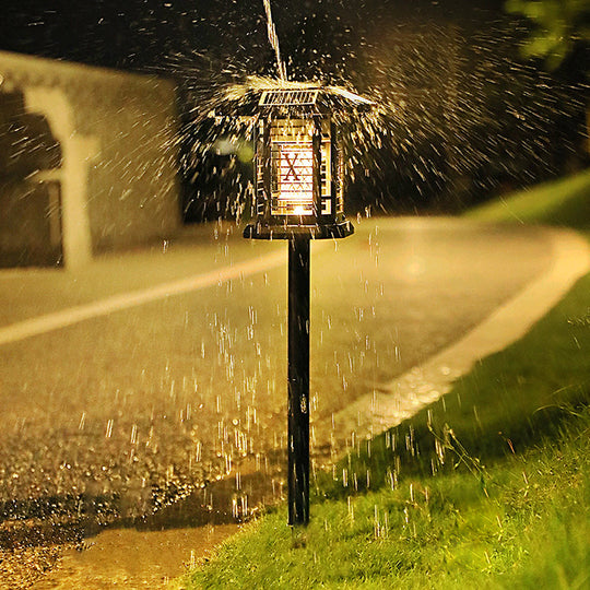 360° Multifunctional Solar Mosquito Killer Lamp with Waterproof Dual Lighting Modes