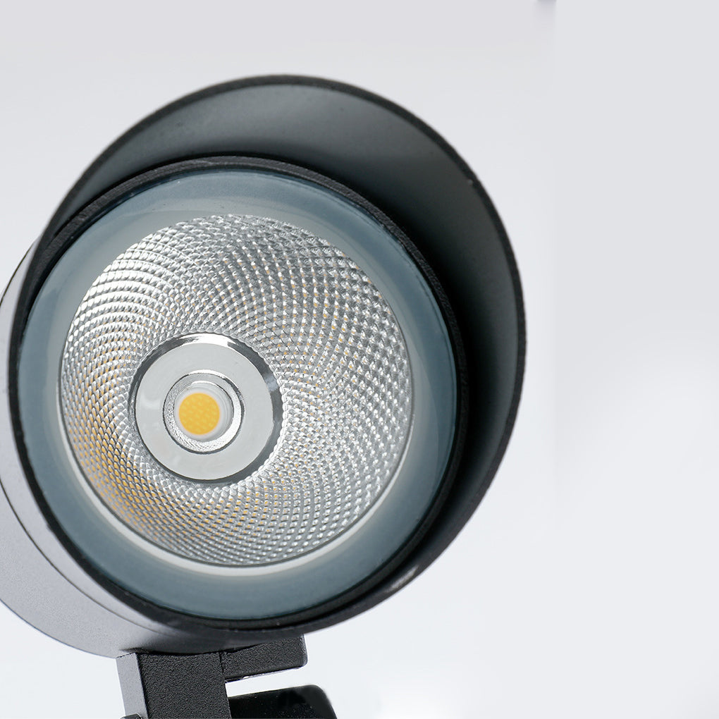 Waterproof Black Modern LED Outdoor Spotlights Lawn Garden Lamp