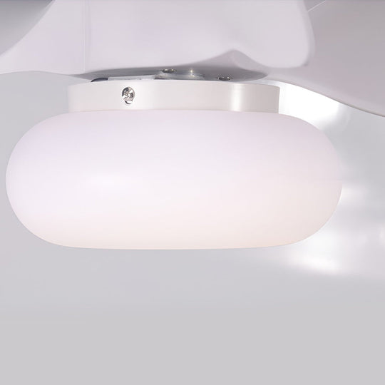 Macaron Color 3-Step Dimming LED Nordic Inverter Ceiling Fan Light