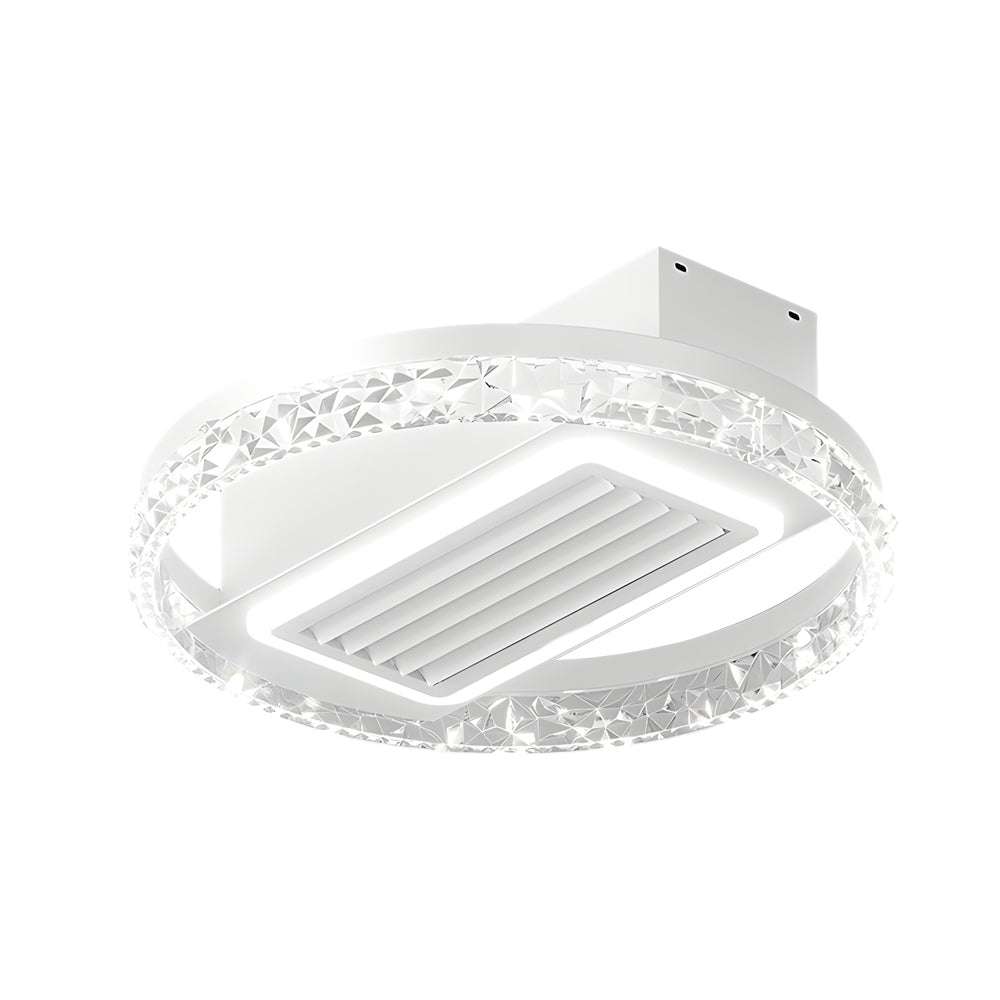 19.7'' Nordic 6-Speed Bladeless Ceiling Fan with LED Light and Remote
