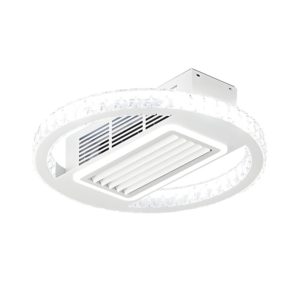 19.7'' Nordic 6-Speed Bladeless Ceiling Fan with LED Light and Remote
