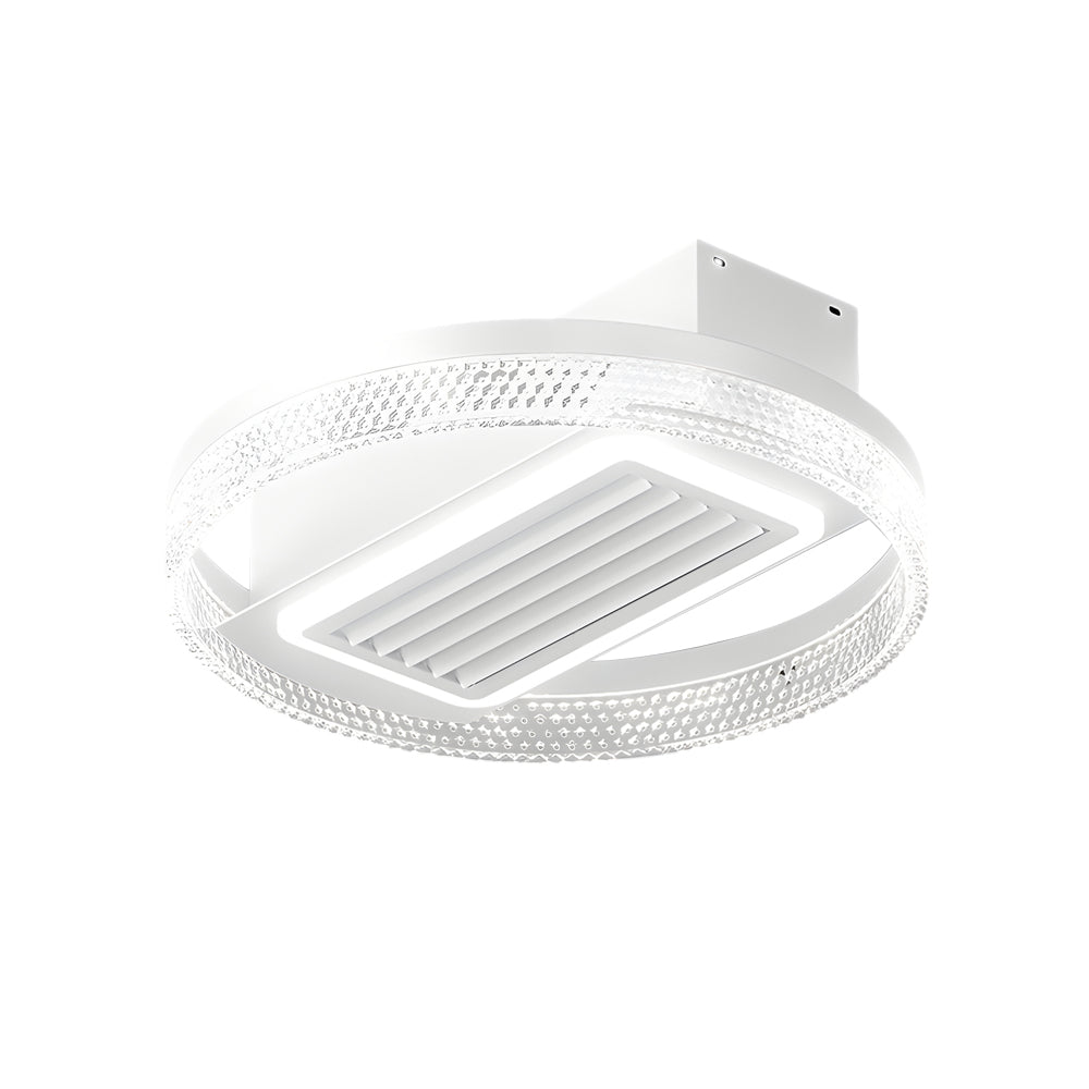 19.7'' Nordic 6-Speed Bladeless Ceiling Fan with LED Light and Remote