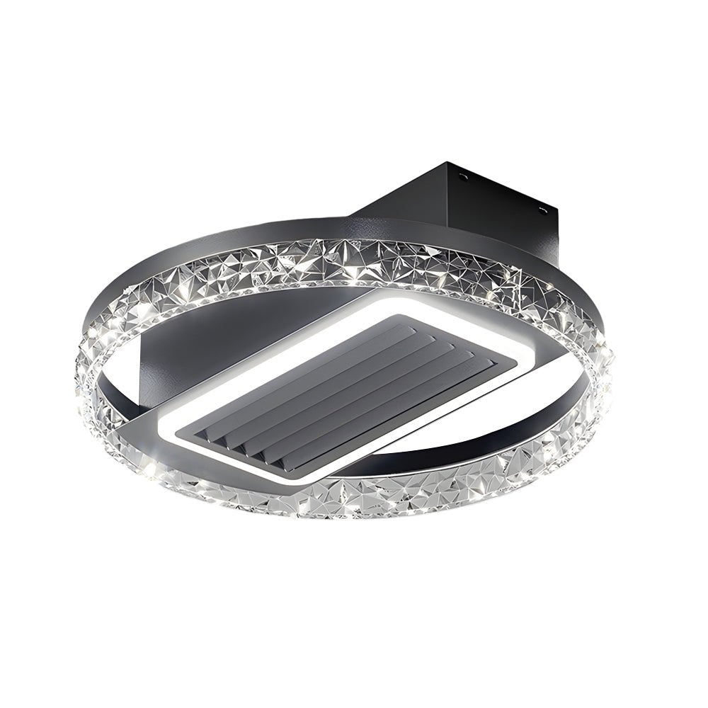 19.7'' Nordic 6-Speed Bladeless Ceiling Fan with LED Light and Remote