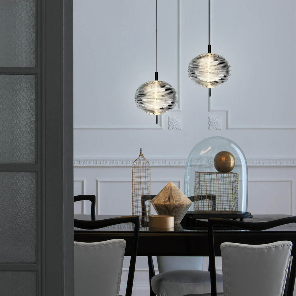 Personality Glass Shade LED Iron Creative Nordic Chandelier