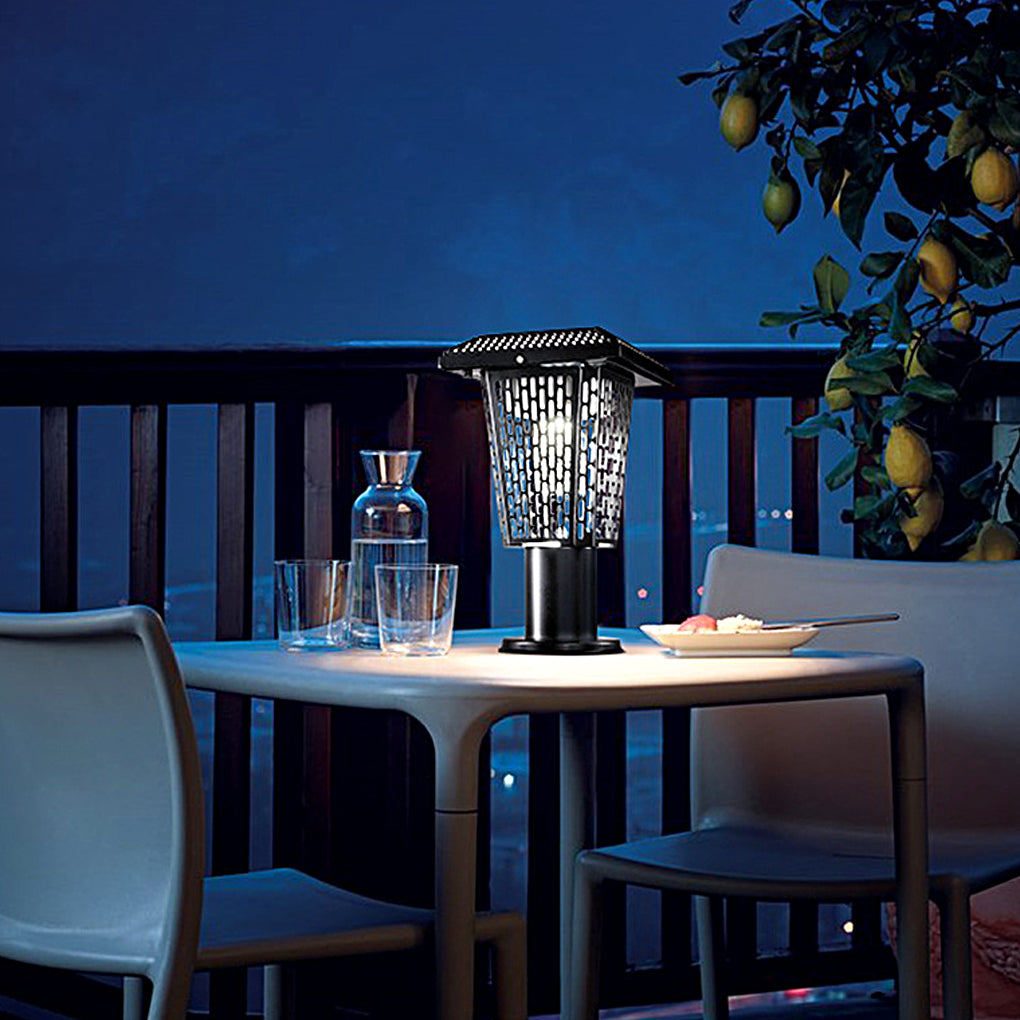 360° Multifunctional Solar Mosquito Killer Lamp with Waterproof Dual Lighting Modes